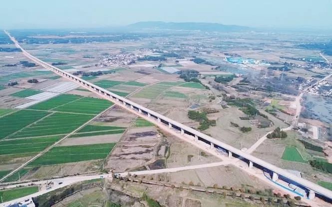 郎溪鎮(zhèn)宣鐵路建設最新進展更新