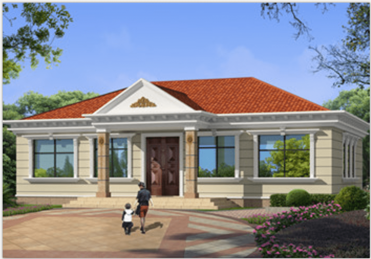 科技重塑鄉(xiāng)村生活，最新農村一層平房照片，感受前沿智能魅力