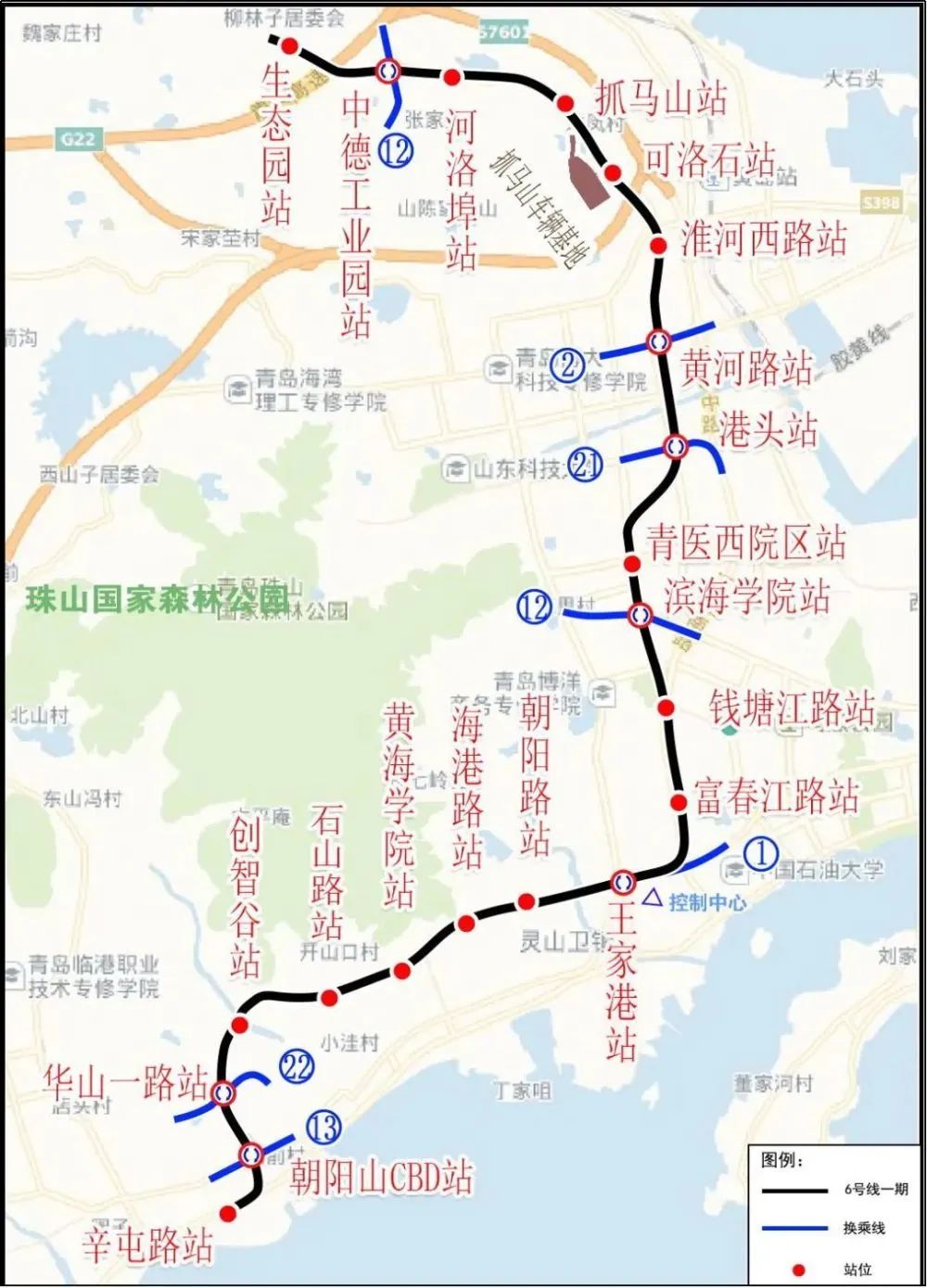 青島地鐵8號線最新站點概覽